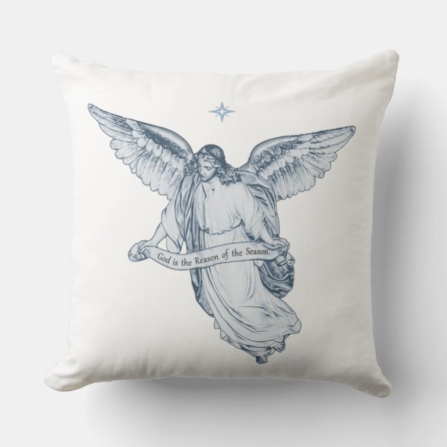 Almofada Lindo Anjo Vintage com Mensagem (Frente)