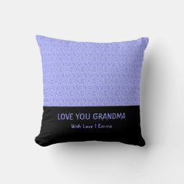 Almofada Lindo azul lavanda, Elegante 