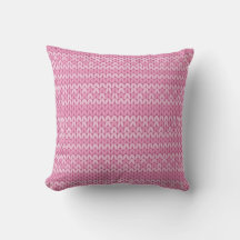 Lindo Design de Tricô Rosa Branco