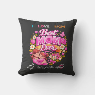 Almofada Lindo design estético rosa original da Mamãe Queri
