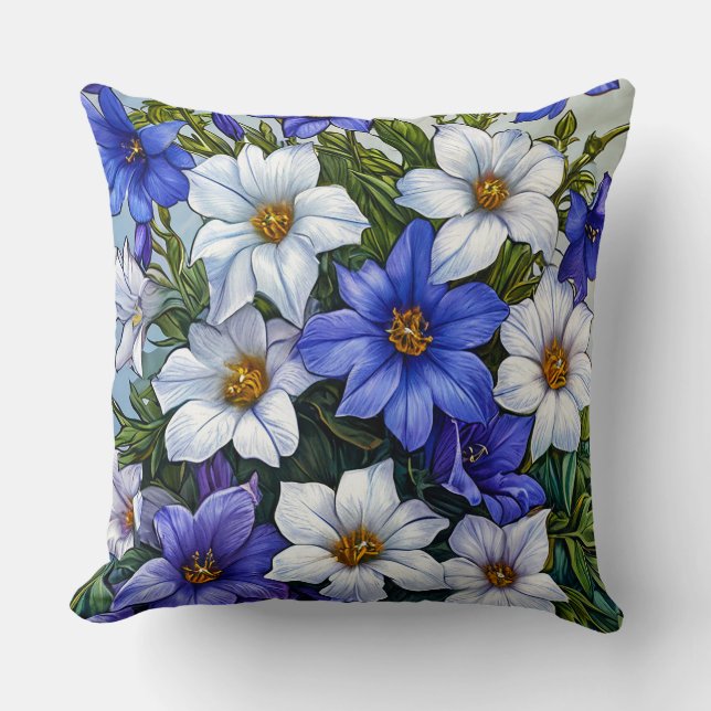 Almofada Lindo travesseiro floral presente para a mãe (Frente)