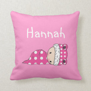 Almofada Lindo Travesseiro Personalizado Para Bebê Menina