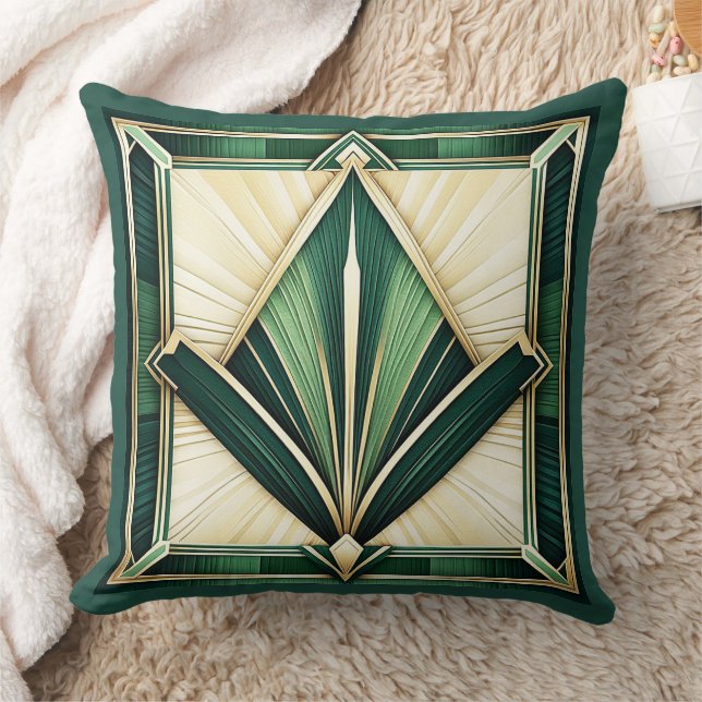 Almofada Lindos Shades de Arte Verde, Cushion. (Cobertor)