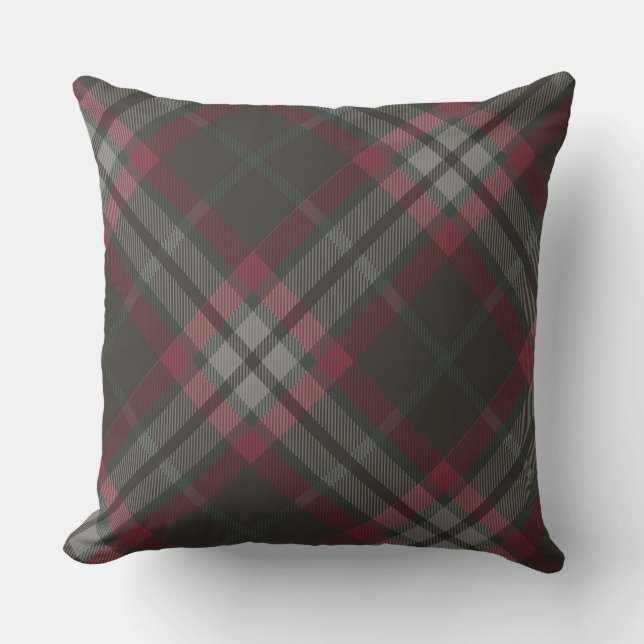 Almofada Lindsay Ancient Hunting Tartan Xadrez Argyle (Frente)