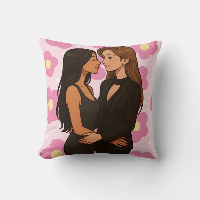 Almofada LingOrm Ling Ling Kwong & Orm Thai GL Ship Couple (Frente)