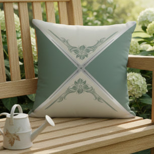 Almofada Linha Decorativa de Arte Boutique Serena Terrosa S