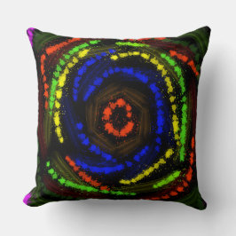 Almofada linhas coloridas no Travesseiro decorativo decorat