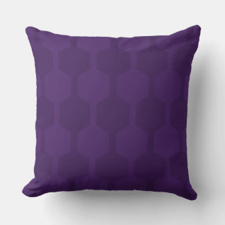 Almofada Linhas do Cubo Travesseiro decorativo Roxo