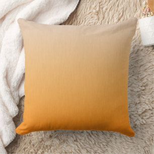 Almofada Linhas Sutis de Mambre Laranja Mandarin