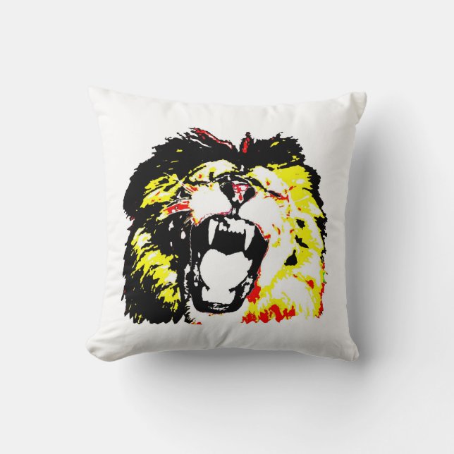Almofada Lion American MoJo Travesseiro (Frente)
