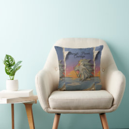 Almofada Lion Papercut Decorative Throw Pillow