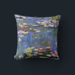 Almofada Lírios d'água 1916 Claude Monet Fine Art<br><div class="desc">Water Lily foi uma das muitas pinturas de flores de lírio-d'água do artista francês Impressionismo,  Claude Monet,  pintando a luz,  a cor e a natureza nas águas do lago entre as almofadas de lírios.</div>