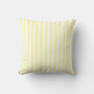 Almofada Listra Amarela Pastel Preppy & Chic Primavera Verã