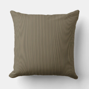 Almofada Listra de Ticking de Linho Natural