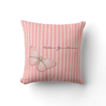 Listras Rosa com Borboleta