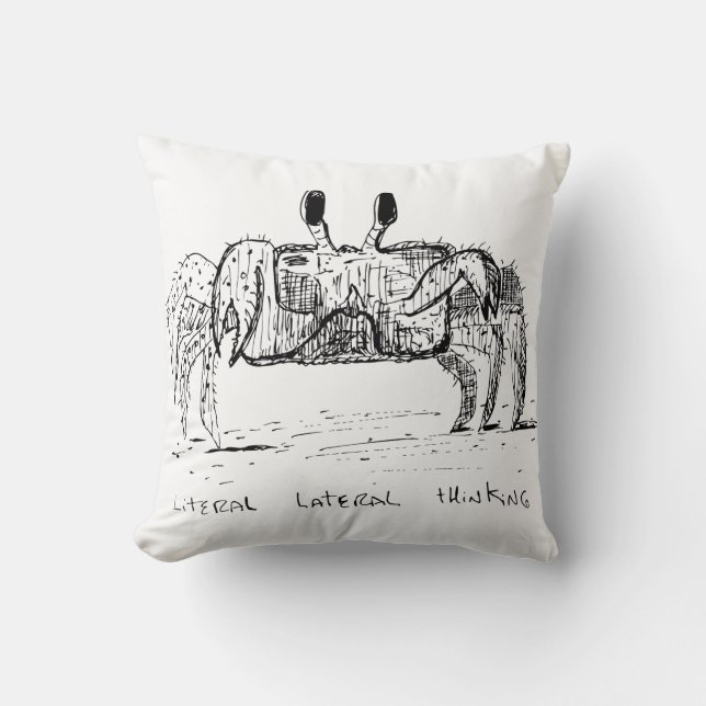 Almofada Literal Lateral Thinking (Frente)