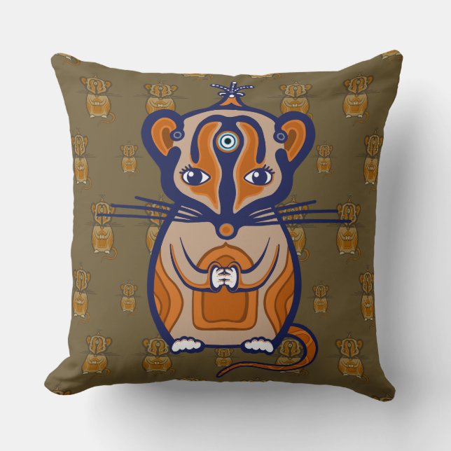 Almofada Little Brown Mouse (Frente)