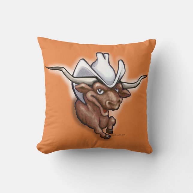 Almofada Little Longhorn (Frente)