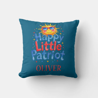 Almofada Little Patriot 4th of July Decor