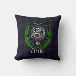 Almofada Little Scottish Clan Tartan & Crest