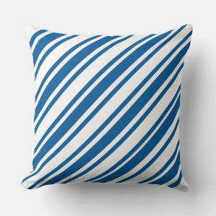Almofada Live Laugh Love Blue/Black White Strike Travesseir
