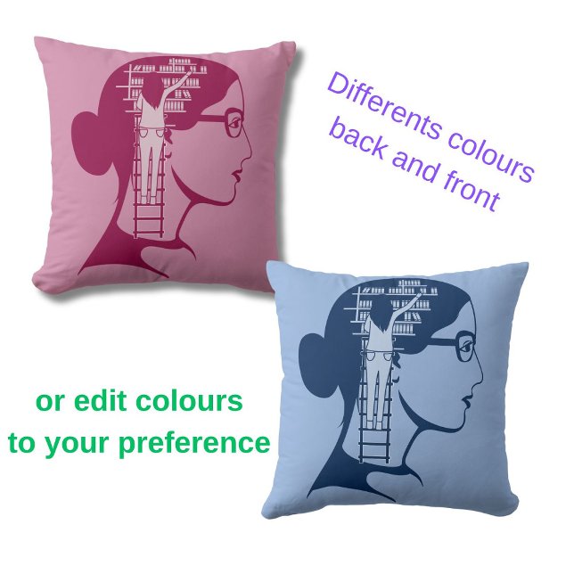 Almofada Livraria da biblioteca de livros-presentes de livr (Criador carregado)