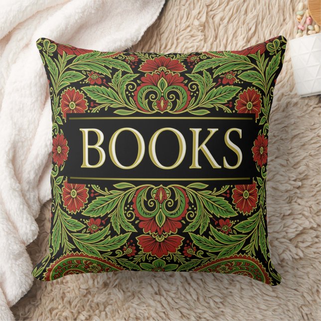 Almofada Livros Amantes de Livros Escritores Leitores Bibli (Cobertor)