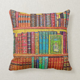 Almofada Livros de biblioteca