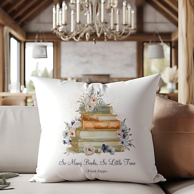 Almofada Livros de cotações personalizados Vintage Beige Ro (In situ)
