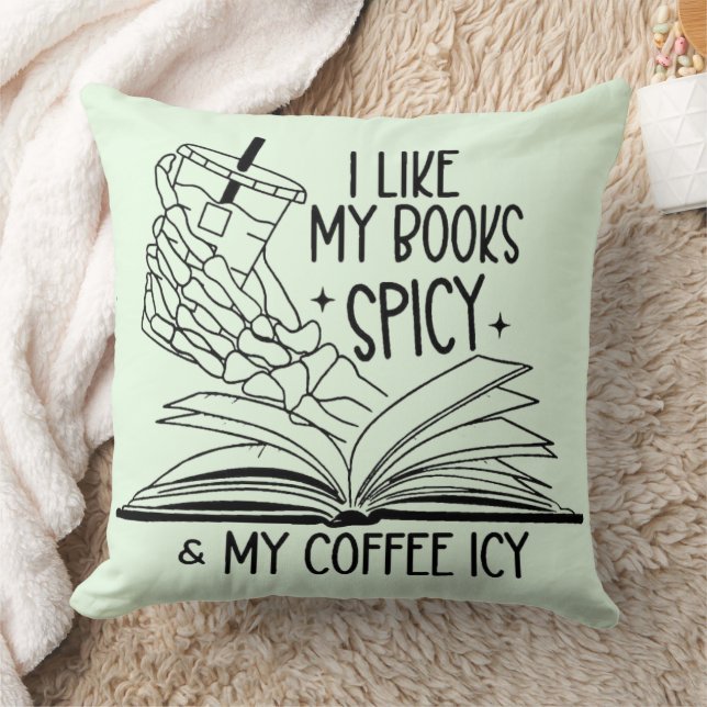 Almofada Livros picantes e café gelado (Cobertor)