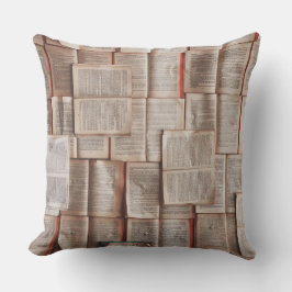 Almofada Livros Vintage