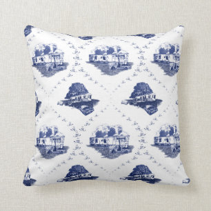 Almofada Lixo Toile do reboque [travesseiro decorativo]