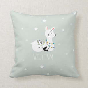 Almofada Llama Stars Blue Boy Nursery