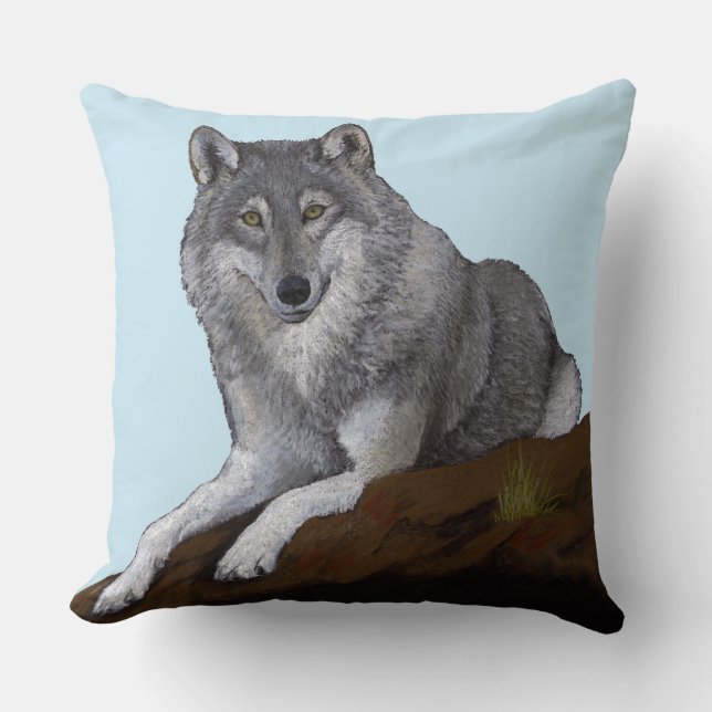 Almofada Lobo (Frente)