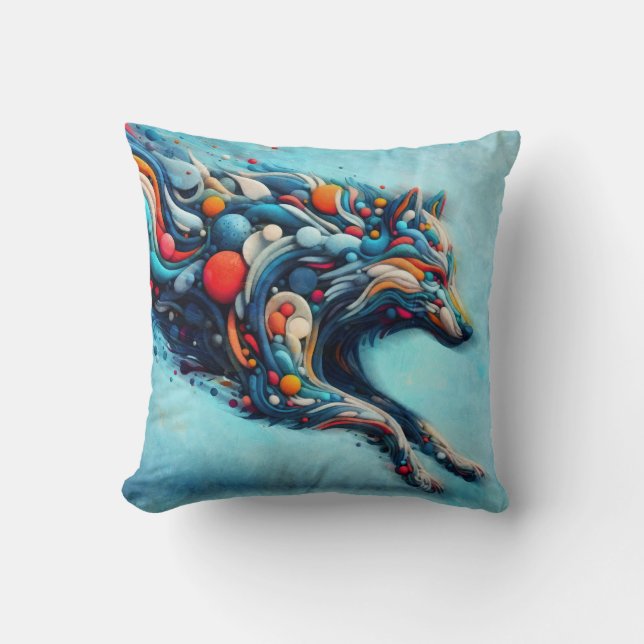 Almofada Lobo (Frente)