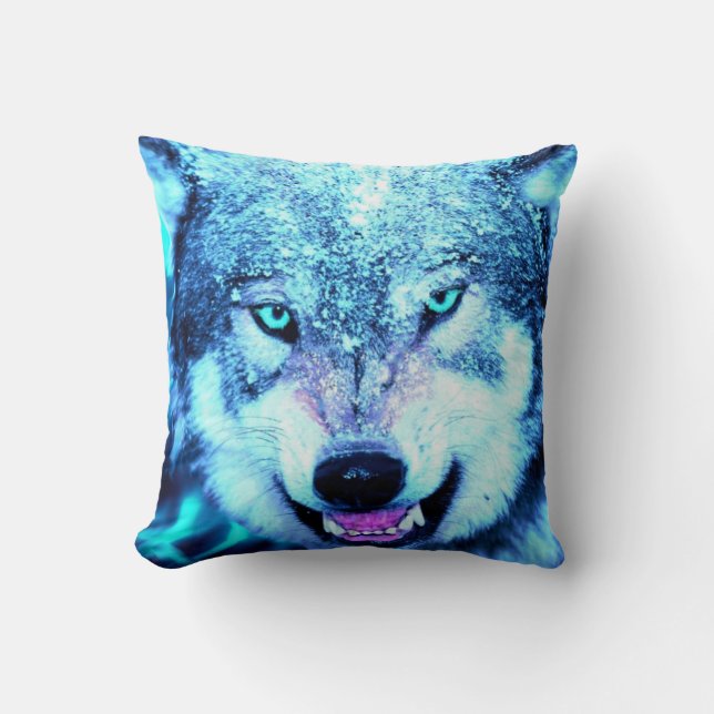 Almofada Lobo assustador (Frente)
