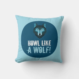 Almofada Lobo Azul, Como um Lobo