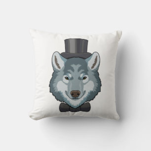 Almofada Lobo como Noivo com Arco