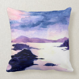 Almofada Lock Lomond Purple Watercolor Cushion