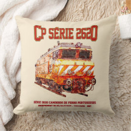 Almofada Locomotiva elétrica CP Serie 2620. Loco Nez-Casse