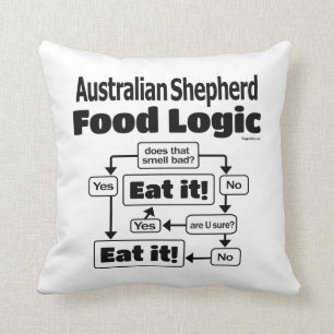 Almofada Lógica australiana da comida do pastor