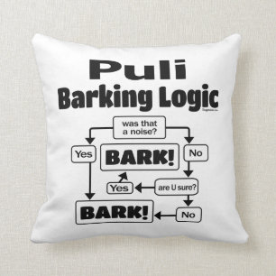 Almofada Lógica do Puli Barking