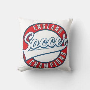 Almofada logo dos campeões de futebol da Inglaterra