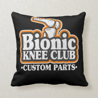 Almofada Logotipo Bionic Knee Club Knee Replacement Surgery