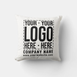 Almofada Logotipo corporativo personalizado Empresa moderna