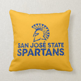 Almofada Logotipo da San Jose State Spartans com Marca de P