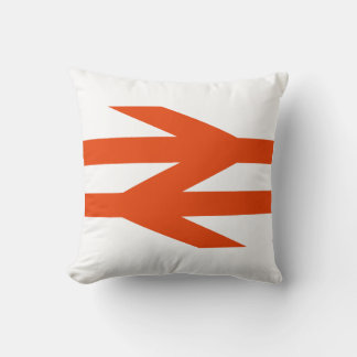 Almofada Logotipo da Seta Dupla da British Rail