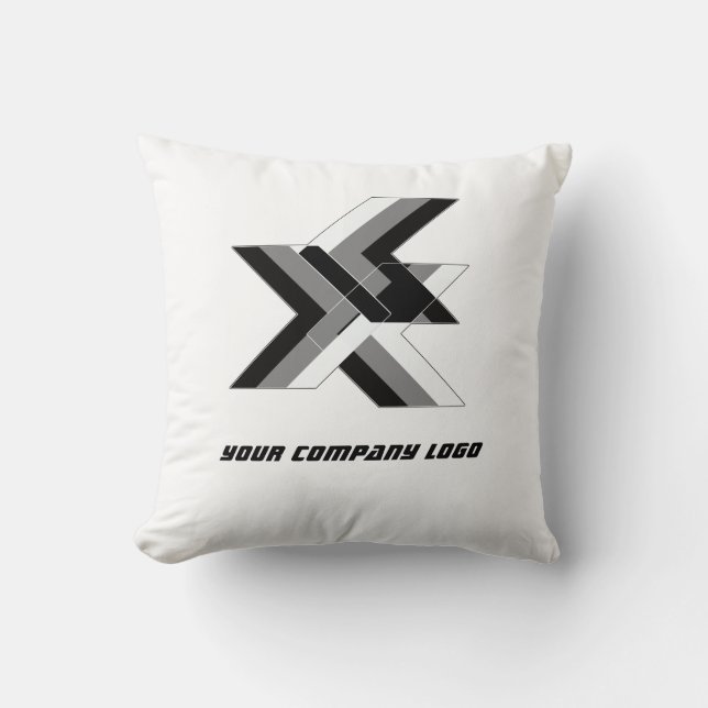 Almofada LOGOTIPO DA SUA EMPRESA, personalizado (Frente)