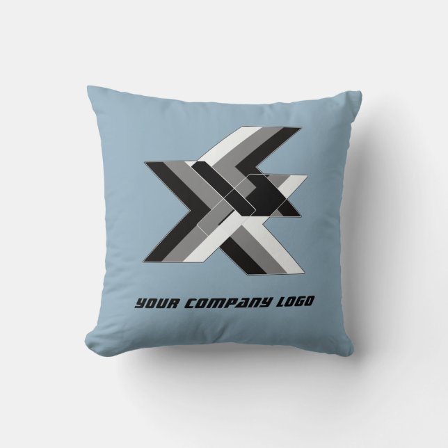 Almofada LOGOTIPO DA SUA EMPRESA, personalizado (Frente)