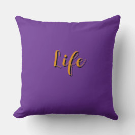 Almofada Logotipo da Vida Roxo